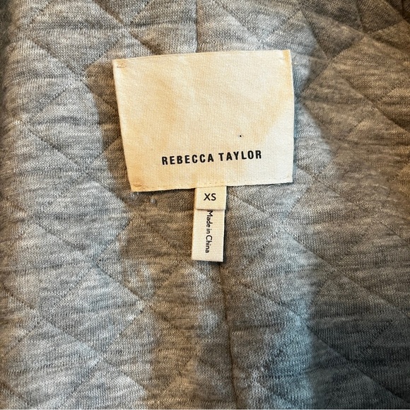 Designer Rebecca Taylor Real Shearling Lamb's Wool Penny Lane Winter Coat - Picture 12 of 16